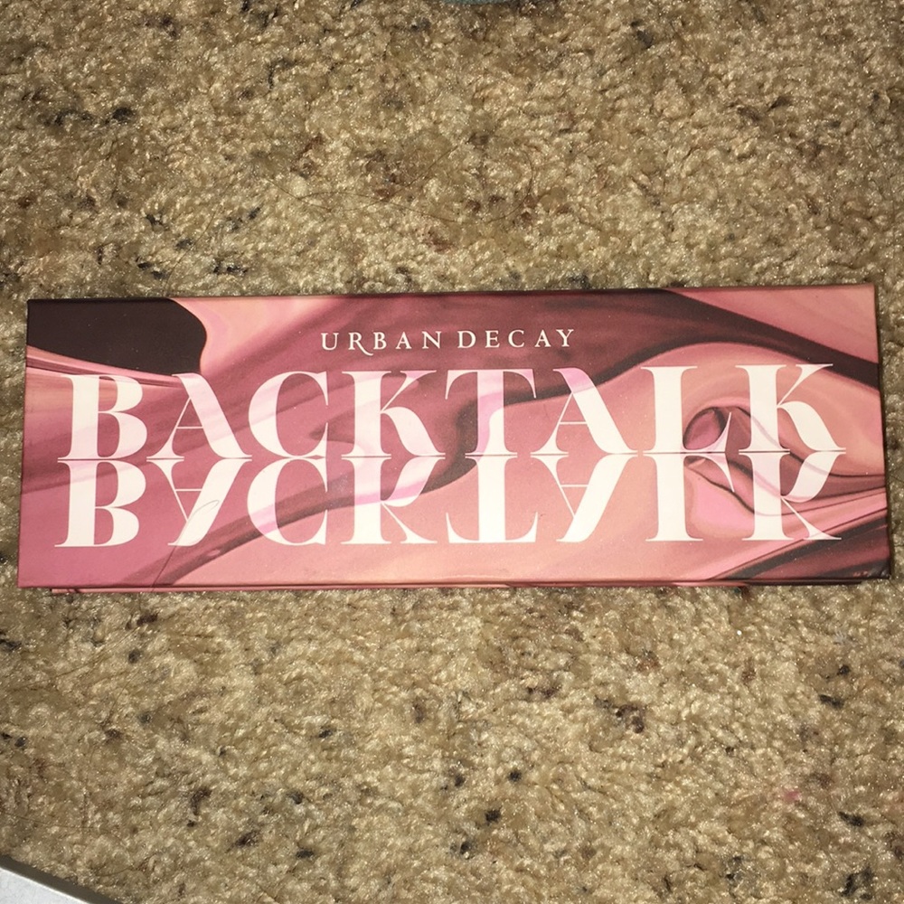 Barely used Urban Decay Backtalk palette